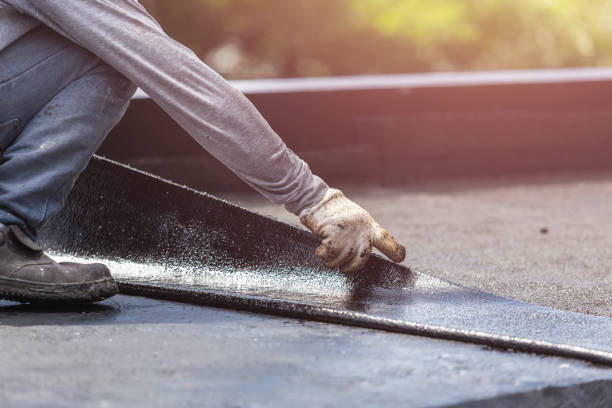 Professional Emergency Waterproofing technician working in Nashville, NC